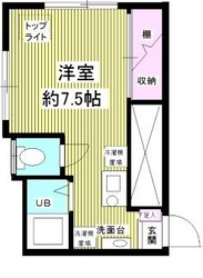 東高円寺駅 徒歩7分 1階の物件間取画像